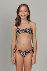 BIKINI TRIANGOLO BAMBINA  ANIMALIER